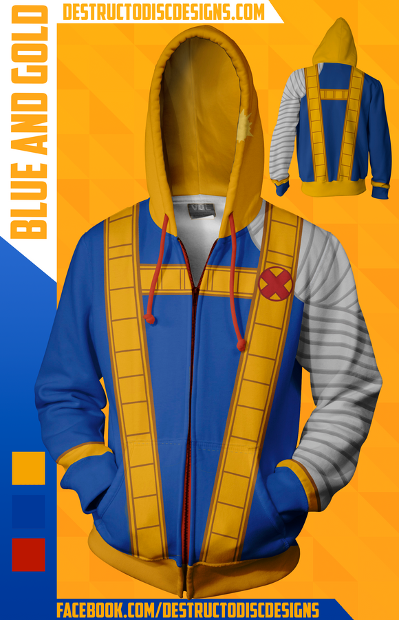 Blue and Gold Hoodie [Limited]