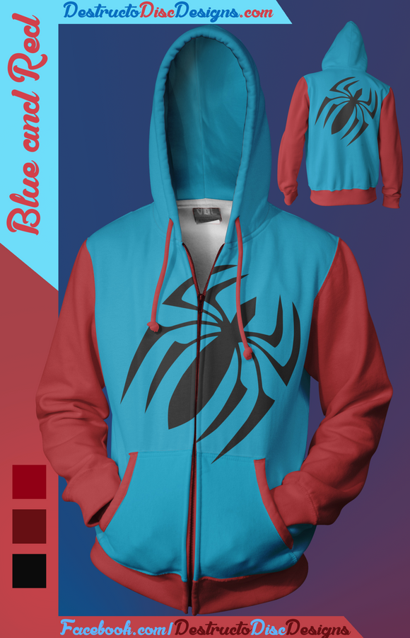 Blue and Red Hoodie! [Limited!]