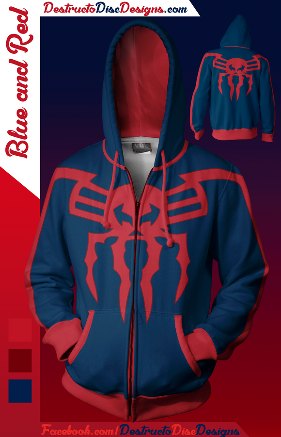 Blue and Red Hoodie [Limited]
