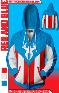 Red and Blue Hoodie [Limited]