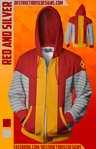 Red and Silver Hoodie! [Limited]