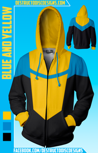 Blue and Yellow Hoodie! [Preorder][Limited]