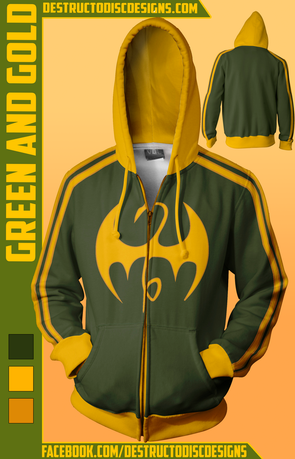 Green and Gold Hoodie [LIMITED]