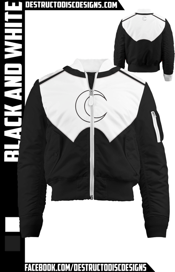 Black and White Bomber Jacket! [LIMITED]