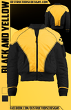 Black and Yellow Bomber Jacket! [Preorder]