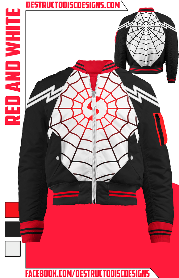 Red and White Bomber Jacket! [Limited!]