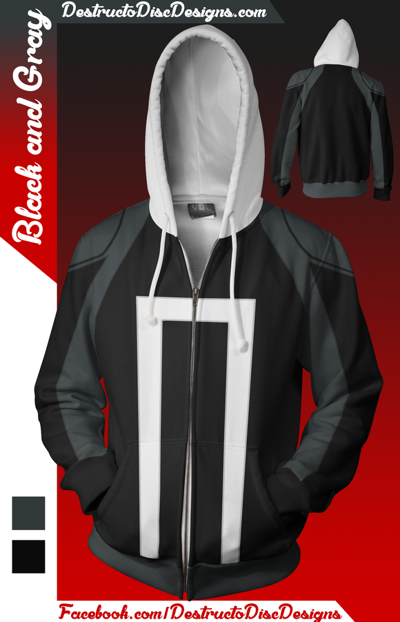 White and Gray Hoodie [LIMITED]