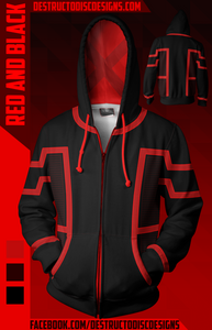 Red and Black Hoodie! [Preorder]